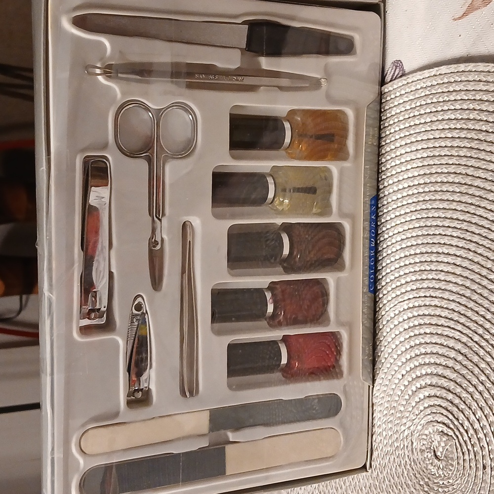 Brand New In Opened Box Manicure Set